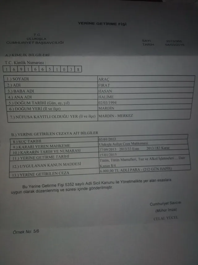 Adli Sicil ve İstatistik Genel Müdürlüğü