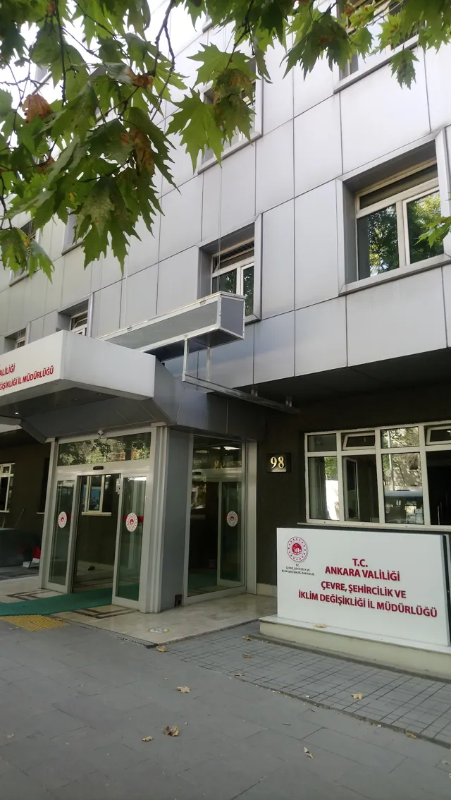 Ankara Valiliği Çevre,Şehircilik ve İklim Değişikliği İl Müdürlüğü